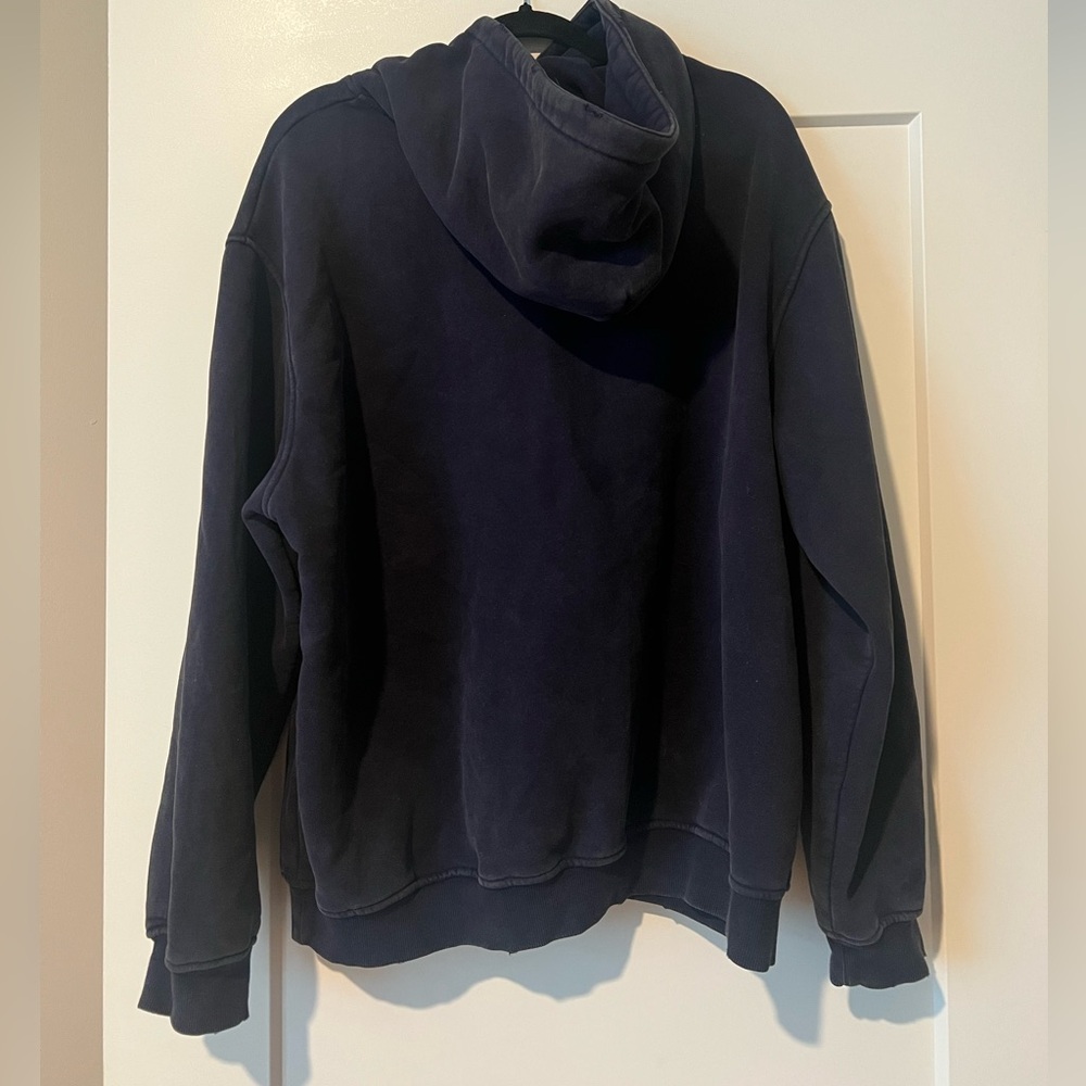 Navy Blue Washed hoodie